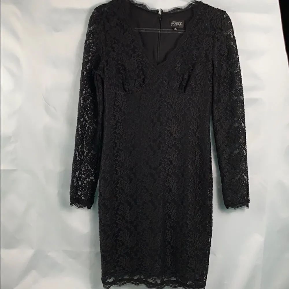 Adrianna Pappell lace cocktail dress